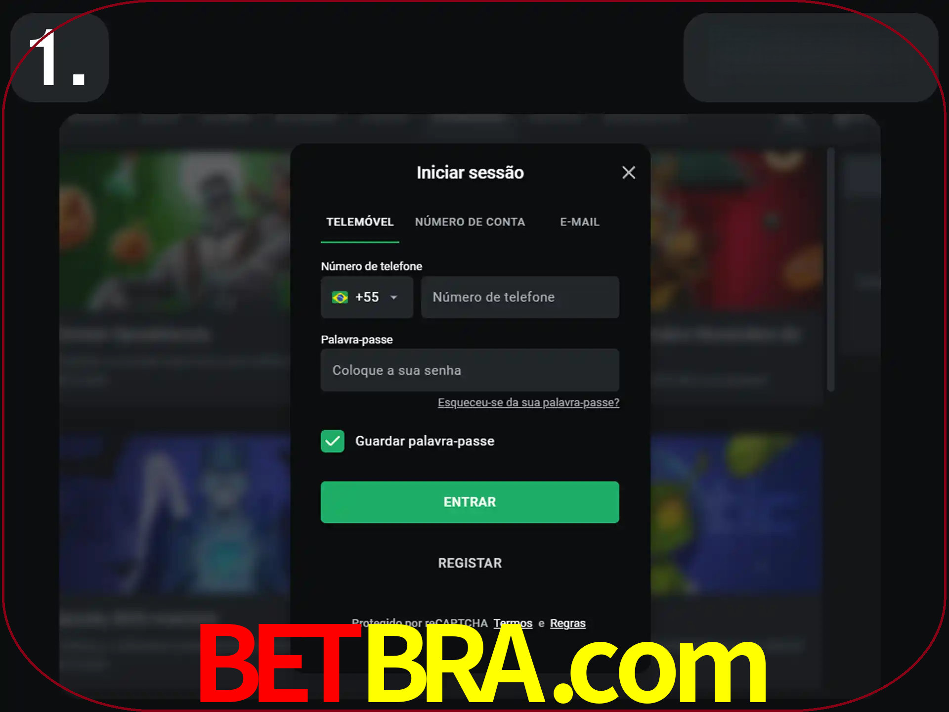 Acesse o site.