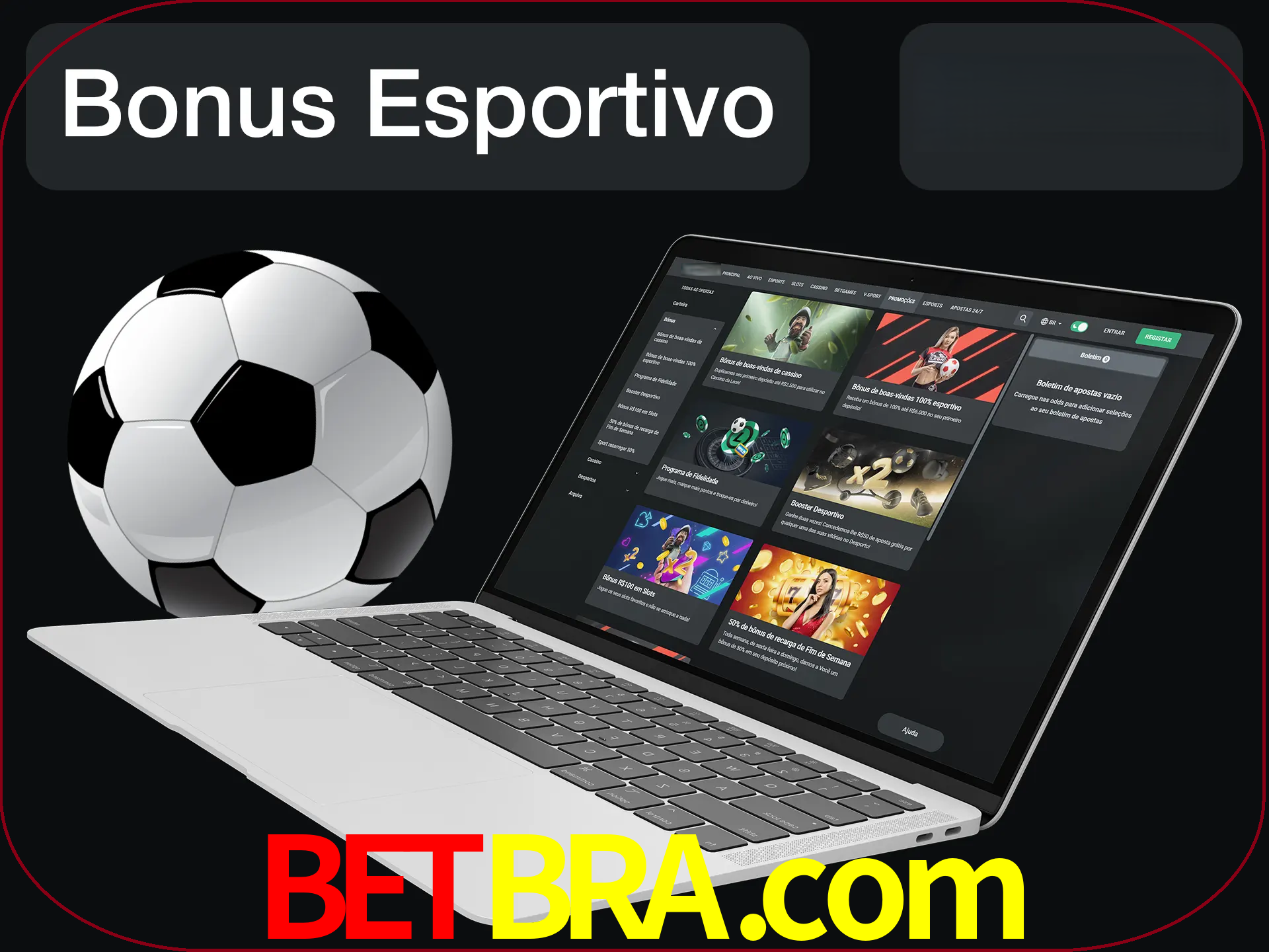 Antes de começar a apostar, use o bônus esportivo.